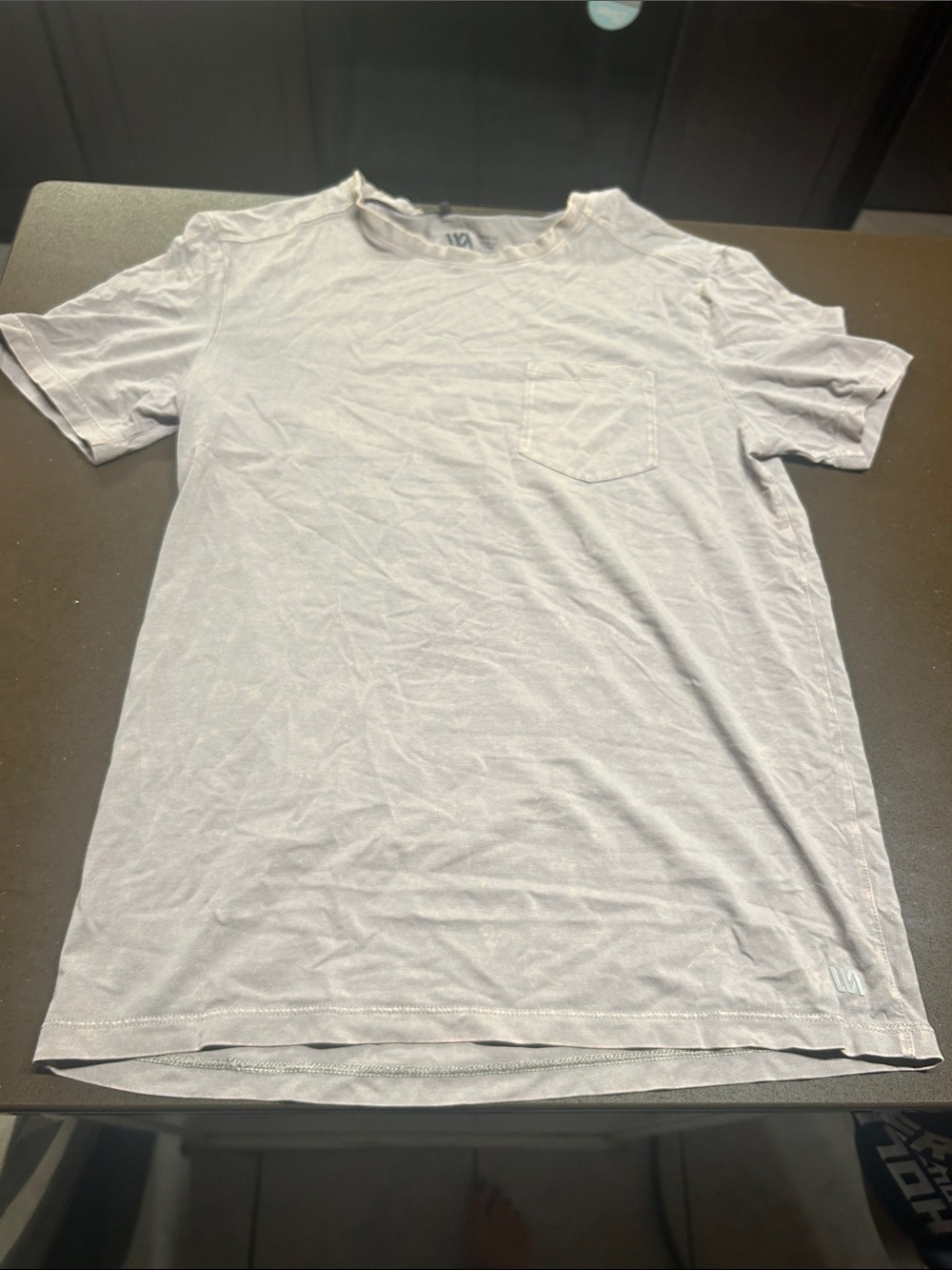 Light Gray Men’s Pocket T‑Shirt
